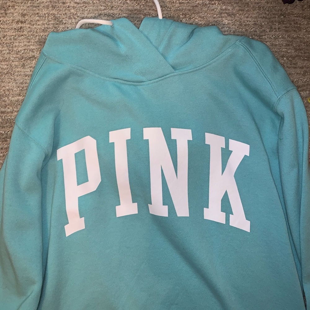 VS Pink Blue Hoodie